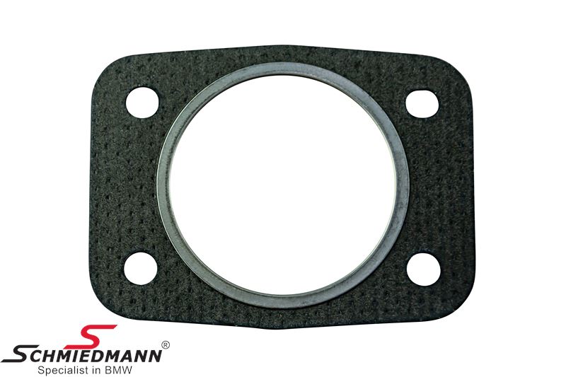 Gasket between catalysts / center pipe 