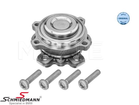 Wheel bearing with wheel hub - front, fits both sides