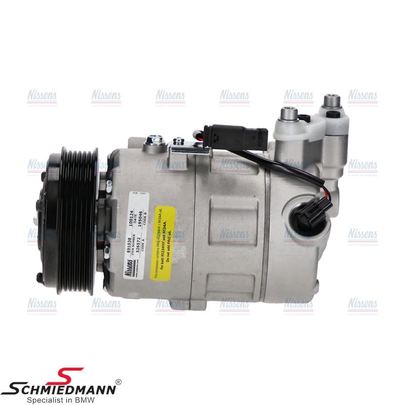 Aircondition compressor without magnetic clutch
