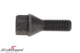 36136781150IC 36136781150 36 13 6 781 150 6781150 MINI R57 -  Wheel bolt M12x1.5x50, conical, black (1 pc.)