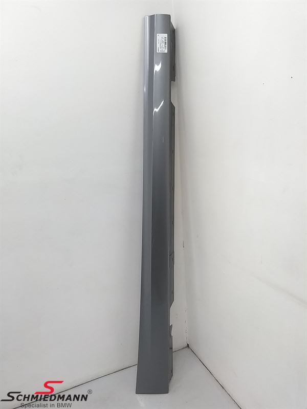 Door sill trim panel right Space Grey Metallic A52
