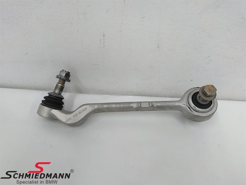 Wishbone with rubber mounting L.-side