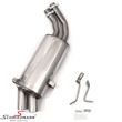 SCM828835R276  Schmiedmann stainless steel sport rear silencer 2XØ76MM 