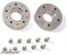 13221S  Wheel spacer set (hub 74,1MM) alloy, Per axle 70MM (35MM each side/wheel), hubcentric - system 4, supplied with bolts