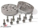 13221S  Wheel spacer set (hub 74,1MM) alloy, Per axle 70MM (35MM each side/wheel), hubcentric - system 4, supplied with bolts