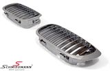NK46CN  Kidney set full chrome 
