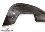 IN8288MCAR  Rear apron trimpanel EVO for M-Technic rearskirt genuine carbon