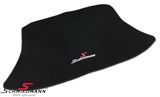 SCMBMZ3CUT  Trunk mat black fabric with Schmiedmann logo