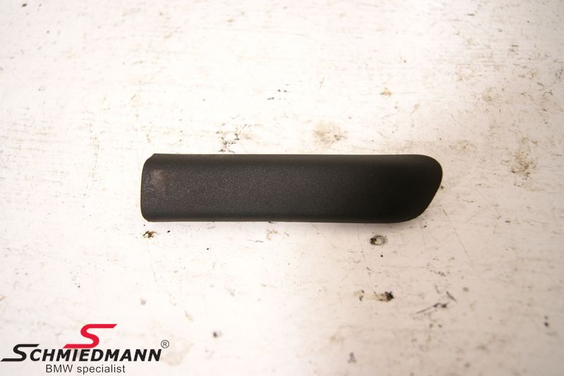 Moulding black front fender middle R.-side