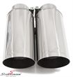 SCMR39276MMNR BMW E39 -  Schmiedmann chrom tailpipe with sharp cut (not rolled) double 2X76MM