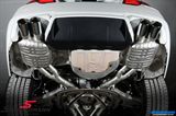 B5426.00904 BMW F10 -  Sports rear silencer set Eisenmann tailpipes round 4XD90MM