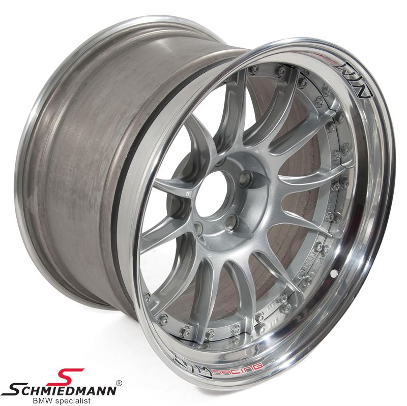 18" original -NTM- individual -PISTA III- lightweight Motorsport forged 3pcs rim 