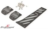 SCMMPEXGRHD  Schmiedmann alloy pedal set (RHD) black/grey -Exclusive- with inserted logoplates