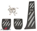 SCMMPEXGRHD  Schmiedmann alloy pedal set (RHD) black/grey -Exclusive- with inserted logoplates