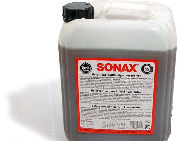 Motorrengörare Sonax 10L burk 607600