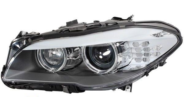 Strålkastare D1S Bi-xenon Vänster sida komplett med xenon och adaptivt ljus original Hella 63117271907H F10 F11 F18
