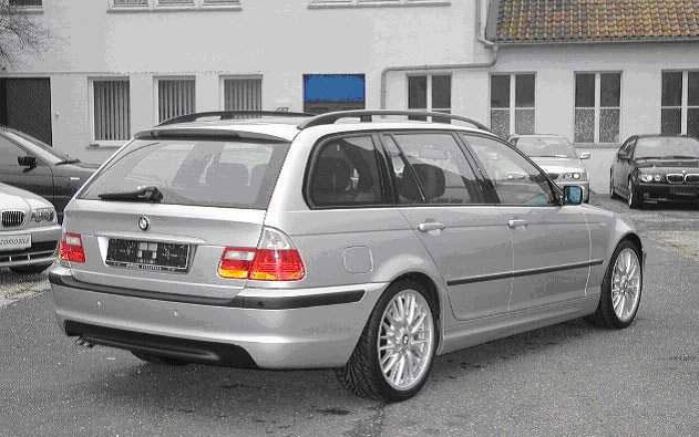 Bakre stötfångare M-Technik Type 2 HÆK46TMPDCUT BMW E46