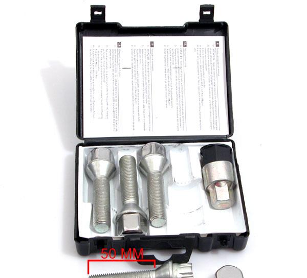 Låsbultar M14X1,5 lång längd = 50MM 0B67 BMW E65 E66 X3 (E83) X5 (E53)