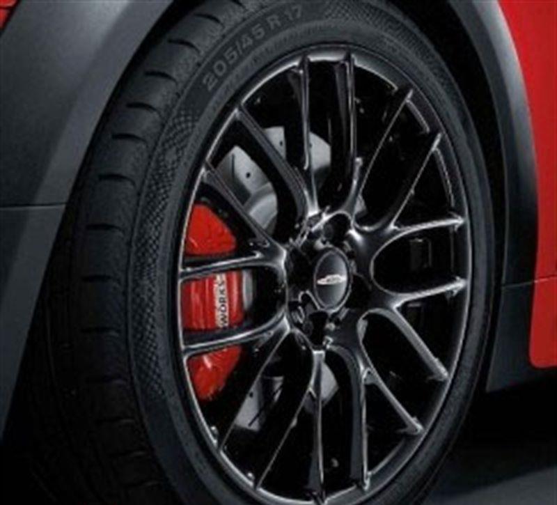 17" JCW Cross Spoke Challenge R112 svart, fälg 7,5X17 (original MINI) 36-11-6-795-208 MINI R50 R52 R53 R56 R56LCI R57 R57 LCI R55 R55LCI R58 R59