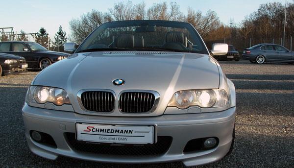 Frontspoiler inklusive kofångare/dimljus M-Technik type 2 M3E46FRSPC BMW E46