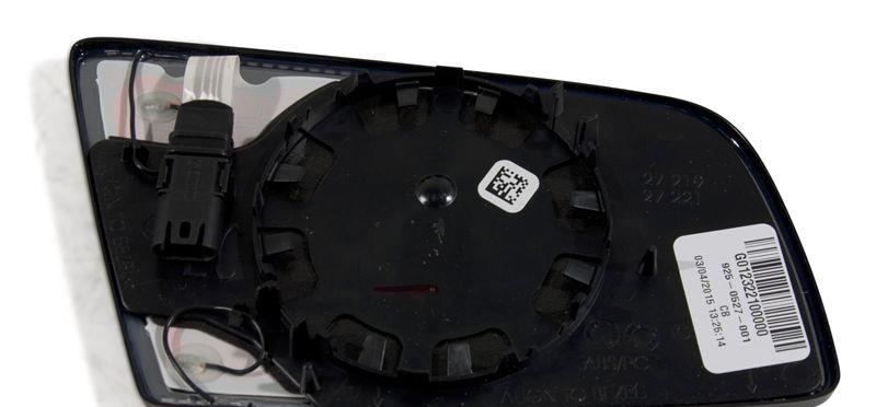 Sidospegel glas vidvinkel tonat/eluppvärmt H.-sida 51-16-7-168-181 BMW E60 E63 E61 E64 E60LCI E61LCI E63LCI E64LCI