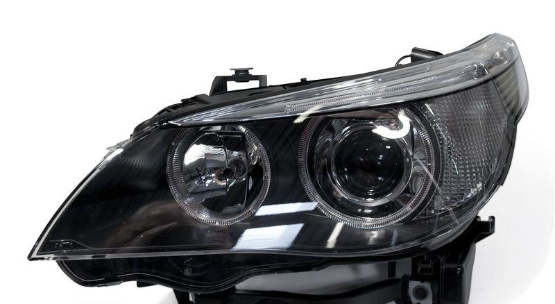 Strålkastare Vänster sida komplett med bi-xenon med adaptivt ljus Hella (original) 63127160149H BMW E60 E61