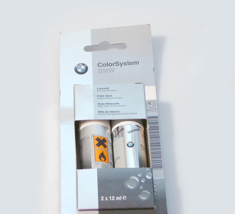 Lackstift-set klarlack+lack Arktis-silber met. 309 51-91-0-302-033