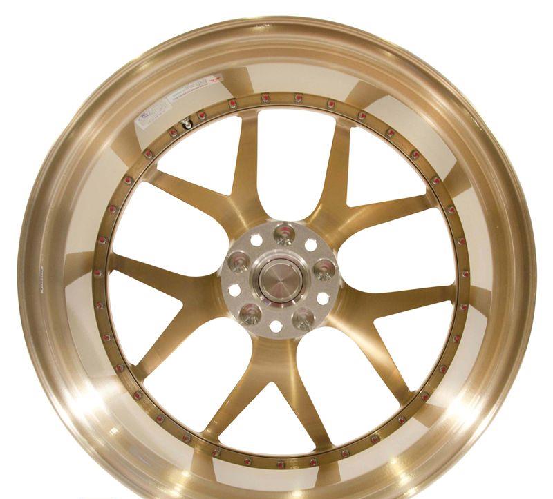 21" BC Forged Wheels -HB05- forged 2 piece fälg 9,5x21 ET25, Royal Gold (you can choose color) HB059521E25L F10 F12 F13 F06 GC F06 GC LCI F12 LCI F13