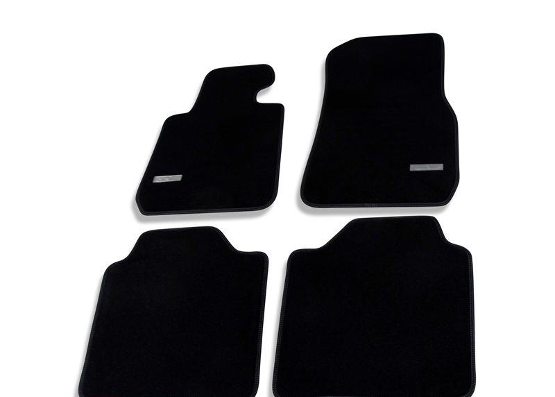 Golvmattor fram/bak original Schmiedmann -Exclusive- svart extra tjock kvalitet SCMF34GTEX F34GT F34 GT LCI