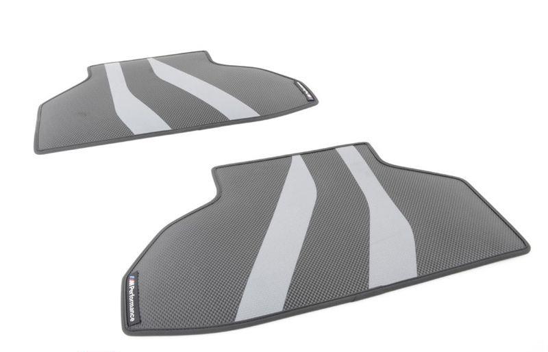 Golvmattor "BMW ///M-Performance" bak, original BMW 51-47-2-365-223 BMW X6 (F16) X6 M F86
