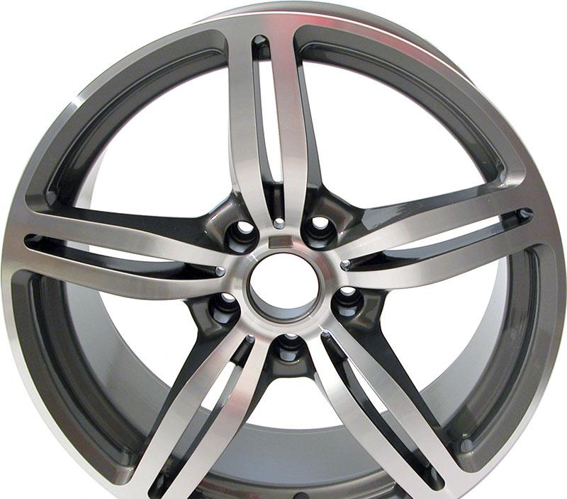 19" M6 Doppelspeiche 167 fälg, 8,5X19 (original BMW) 36-11-7-835-146 BMW E32 E38 E65 E31 E34 E60 E66 E63 E61 E64 E60LCI E61LCI E63LCI E64LCI