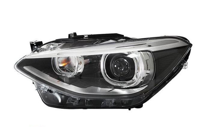 Strålkastare D1S/H7 Vänster sida komplett bi-xenon med adaptivt ljus - original BMW 63-11-7-296-909 F20 F21