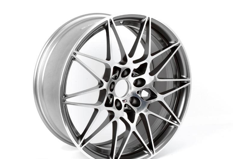 20" Sternspeiche 666M Ferricgrey, fälg 9,0X20 ET29 (original BMW) 36-11-2-287-500 F80 M3 F82 M4 F83 M4 convertible F80 LCI M3 F82 LCI M4 F83 LCI M4 C