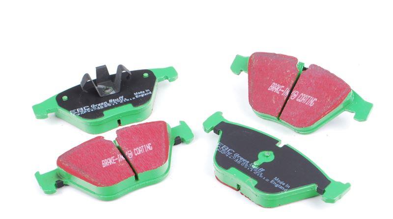 Racingbromsbelägg fram EBC green stuff (Sportbelägg för gatubruk) DP21512 BMW E90 E91 E92 E93 E90LCI E91LCI X1 (E84) E92LCI E93LCI
