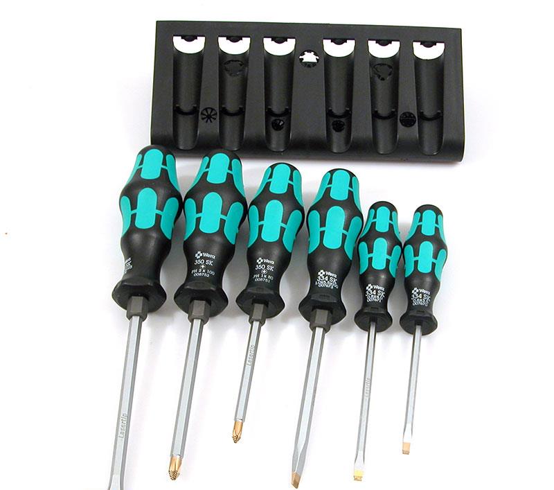 Skruvdragare set 6st Kraftform Plus Serie 300 89634257