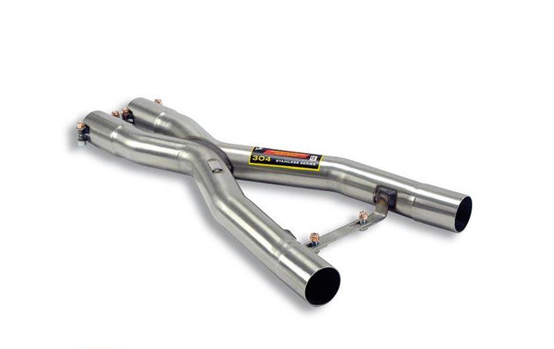 X-Pipe ersättning för mittenljuddämparen Supersprint - från katalysatorn till bakre systemet 785143 BMW E31