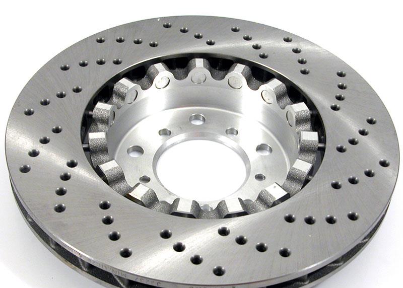 Bromsskiva fram med flytande slityta Zimmermann Formula-Z-325x28MM Vänster sida BRSP46M3VSZFZ BMW E46