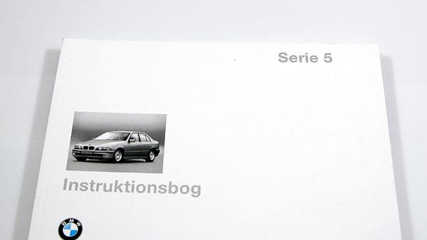 Ägares handbok språk: danska 01-48-9-790-818 BMW E39