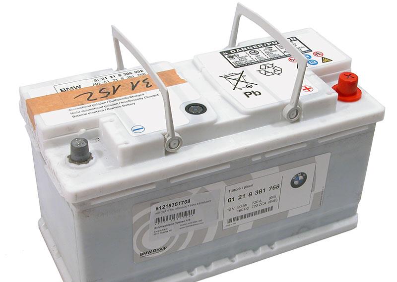 Batteri 90AH original BMW 61-21-7-604-822