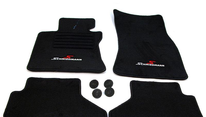 Golvmattor fram/bak original Schmiedmann -Sport Edition- svart SCM64SP BMW E64 E64LCI
