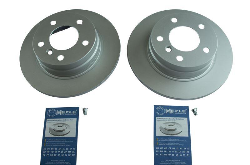 Bromsskivor bak massiva 280X10MM, Meyle originalkvalitet 34216864051AL BMW E36 E46