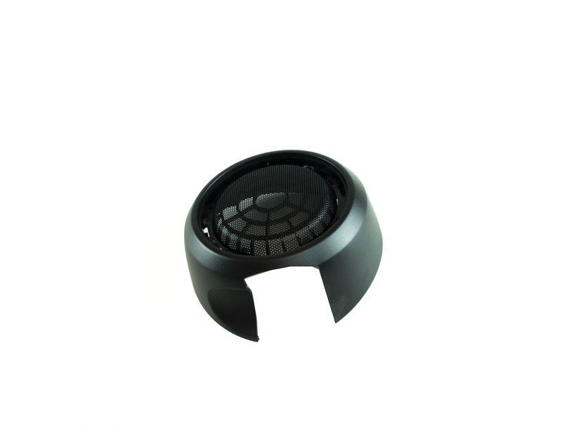 Högtalargaller för klädsel på vänster sida av framdörrarna, svart (för modeller med Harman Kardon) 51-41-7-362-421 F56 F57