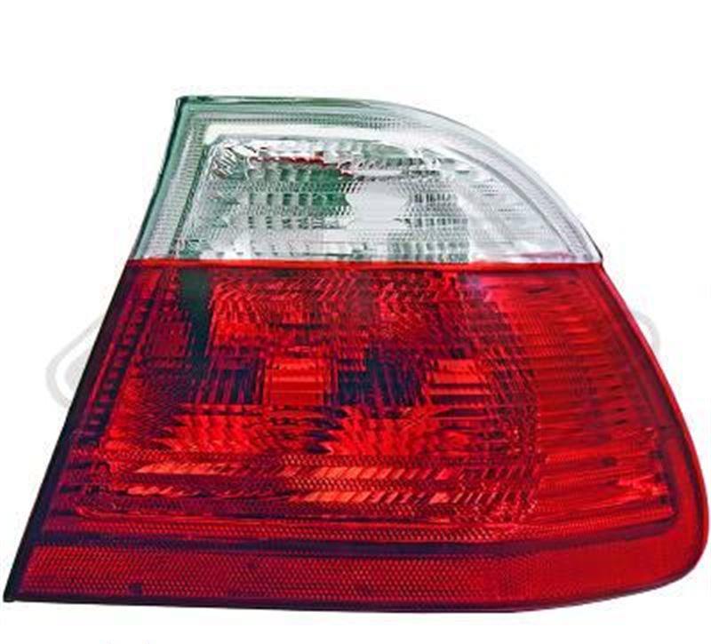Bakljus sæt röd/vit B46RW BMW E46