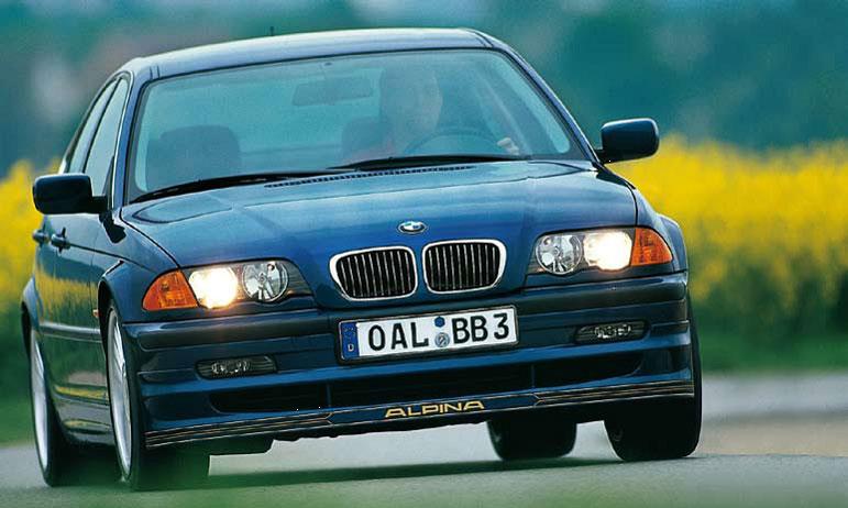 Frontspoiler läpp original Alpina 4100194 BMW E46