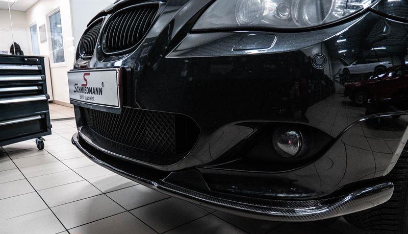 Frontspoiler läpp Hockenheim för M-Technic frontspoiler i äkta kolfiber FSL6061M BMW E60 E61 E60LCI E61LCI