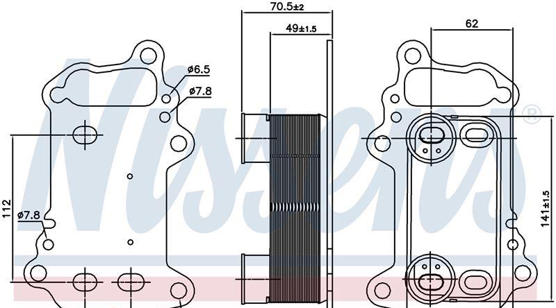 Oljekyl, motorolja 11427802113N BMW E90 E91 E92 E93 E81 E82 E60LCI E61LCI E87LCI X3LCI (E83LCI) E88 E90LCI E91LCI X1 (E84)