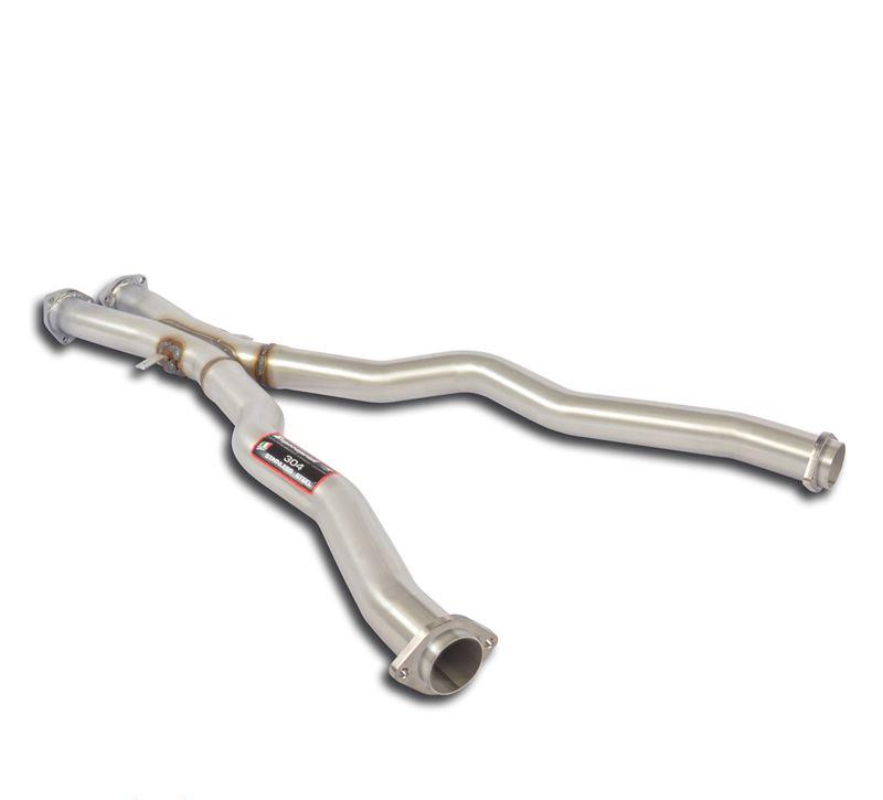 X-Pipe middle-silencer replacement Supersprint - from catalysts - to the rear exhausts (Will increase the racing sound) 789833 BMW Z4 E85 Z4 E86