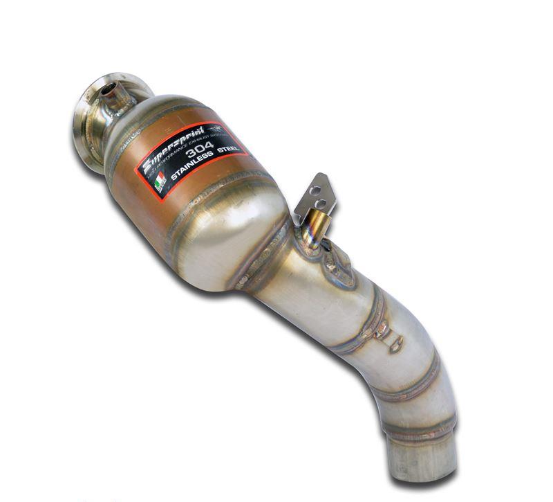 Supersprint Turbo downpipe kit + Metallic catalytic converter Right 986721 F10 F12 F06 GC