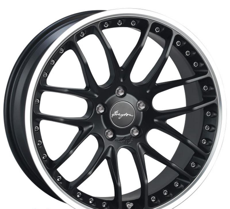 Breyton Race GTP Matt Black with Polished Lip 10,5 X 21" 51052130213126 F01 F02 F07 GT F12 F13 F01 LCI F07 GT LCI