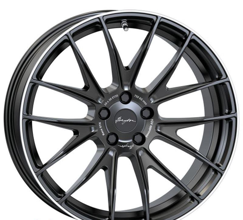 Breyton Race GTX Matt Black with Polished Lip 8,5 X 20" 50852030381926 BMW G20 X3 M (F97) X4 M (F98) G21